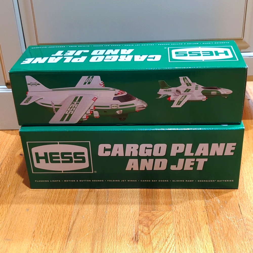 2021 Hess Toy Truck Cargo Plane and Jet